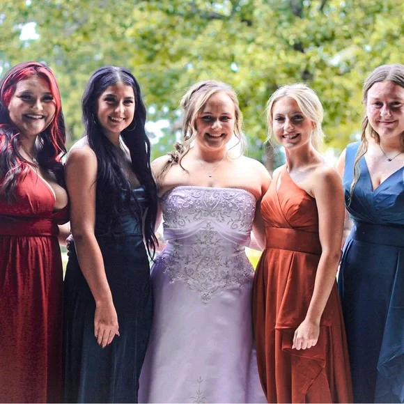 Ever Pretty Deep Red Maxi Dress - Picture 2 of 2